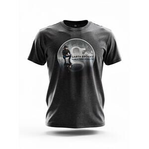 Garth Brooks T-Shirt Black World Tour 2014 - 2015 Concert Size Large